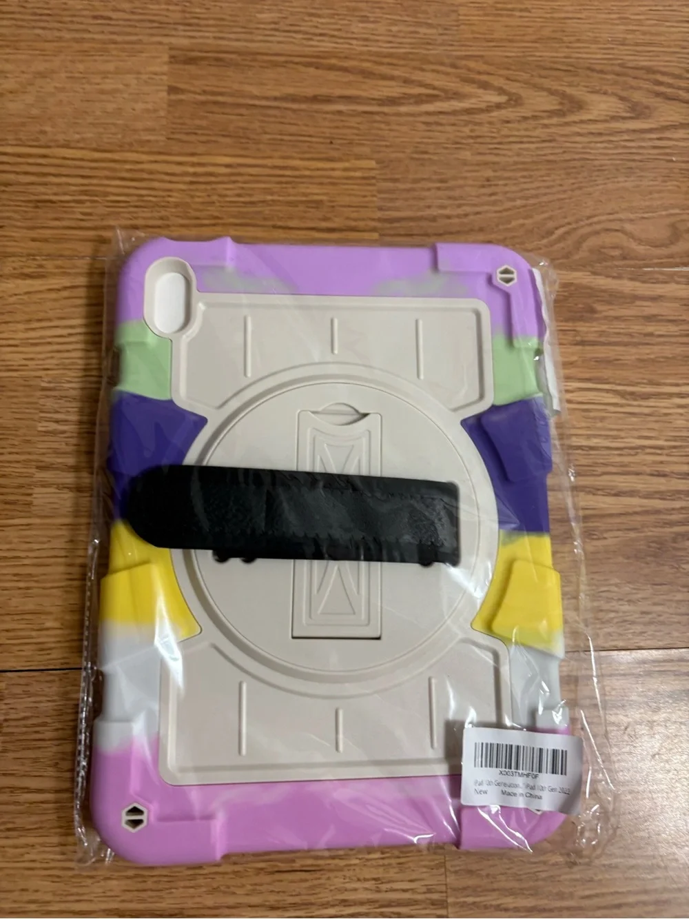 Kid-Friendly Purple Tablet Case with Handle for 2022 iPad 10